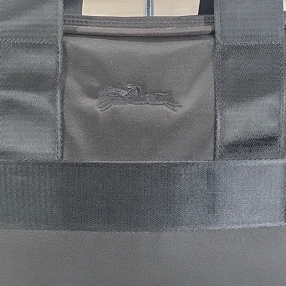 Longhchamp Black Nylon Briefcase Laptop Bag